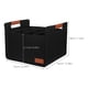 thumbnail image 2 of unbranded Bolsa De Fieltro Negro Para Botella De Vino Con Compartimentos Para Transporte, 2 of 6