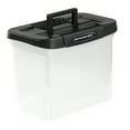 thumbnail image 4 of Bankers Box Plastic Letter Size File Organizer, Clear, 4 of 9