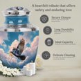 thumbnail image 7 of MUKTIVE Crow Urns for Human Ashes Adult Mom - Cremation Urns for Adults Human Ashes - Large Decorative Urn for Burial Father - 10 Inch Funeral Urn for Male & Female, 7 of 7