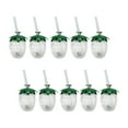 thumbnail image 4 of 10 piezas frutas tazas de uva regalo de agua leche de agua hermosas botellas portátiles Transparente, 4 of 8