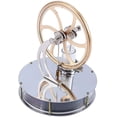 thumbnail image 1 of Kit de juguete con motor Stirling, modelo educativo sobre calor a baja temperatura, convierte la energía térmica sin esfuerzo, el volante de aleación de zinc garantiza un funcionamiento suave, regalo, 1 of 5