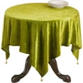 thumbnail image 3 of Saro Velvet Table Topper, 3 of 4