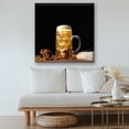thumbnail image 2 of Cuadro Canva Listo Para Colgar Tipo Galería Pretzels Y Cerveza 80X80 cm Pixtreats, 2 of 4