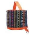 thumbnail image 3 of Porta pañuelos de diseño cultural, bolsa de papel con cremallera, funda enrollable para autocaravanas, senderismo y uso doméstico., 3 of 9