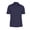 Navy, variant on Monterey Club Men's Point Collar Medium Weight Pique Solid Golf Polo Shirt #1300