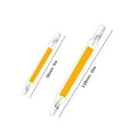 thumbnail image 4 of AMERTEER 2 Pcs R7S LED Light Bulbs 15W 118mm LED COB Lamp Bulb 110V 230 V Replace Halogen Lamp Warm White Cold White, 4 of 10