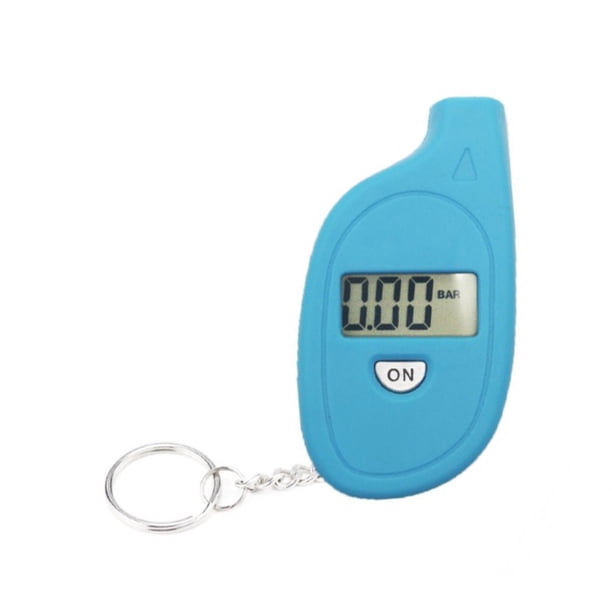 Kenally Medidor de presión de aire de neumáticos Medidor de neumáticos electrónico digital Probador de apagado automático Vehículos, repuestos y accesorios Mis Azul Kenally VI014987-02