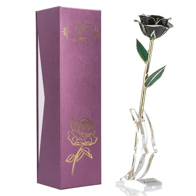 Rose Flower24K Golded Rose Flower Artificial Rose Flower K Gold Plated Rose Unrivaled Performance