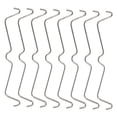 thumbnail image 3 of Minkissy 100Set Peg Board Retaining Clips in Stainless Steel for Daily Use and Home Organization, 3 of 7