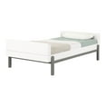 thumbnail image 2 of South Shore Bebble Complete Bed Twin Soft Gray and White, 2 of 10