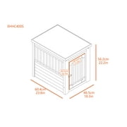 New Age Pet ECOFLEX® InnPlace Dog Crate & End Table, Indoor Furniture Style Pet Kennel