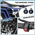 thumbnail image 2 of Aoemoe Electric Motor – 36V MINI Motorized Dirt Bikes, 500W Power, Special Gift(Blue), 2 of 7