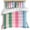 Black Pink Green, variant on 3 Piece Pink Green Blue Stripe Duvet Cover Set Queen Size,Microfiber Comforter/Quilt Cover with Corner Ties and 2 Pillowcases,Farmhouse Stripes Contemporary All Season Bedding with Zipper Closure