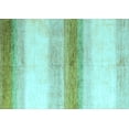 thumbnail image 1 of Ahgly Company Indoor Rectangle Solid Light Blue Modern Area Rugs, 2' x 3', 1 of 4