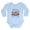 Sky Blue, variant on CafePress - Pom Serial Chiller Long Sleeve Infant Bodysuit - Long Sleeve Cotton Baby Bodysuit