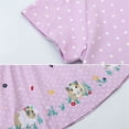 thumbnail image 6 of BULLPIANO Toddler Girls Short Sleeve Dresses Cotton Dress Summer Playwear Sundress Casual Midi Dresses for 2-7 Years Kids, 6 of 6