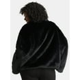 thumbnail image 3 of Time and Tru Women's Long Faux Fur Jacket, Sizes XS-3X, 3 of 5