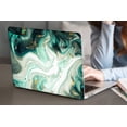 thumbnail image 4 of KSK KAISHEK Hard Case Compatible MacBook Pro 15" with Retina Display Touch ID + Black Keyboard Cover Model: A1707/A1990 (Marble 51_1), 4 of 5