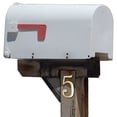 thumbnail image 2 of 6-inch House Number 5 (Five) with Mounting Screws, Polished Brass, Shiny Gold Color, Suitable for Mailbox, Home, etc, 2 of 4