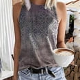 thumbnail image 2 of Eashery Tshirt Women's Crew Neck Womens Tops T-shirt Women Tops Casual Brown XXL, 2 of 5