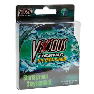  Vicious Fishing Panfish Lo-Vis Clear Mono - 6LB, 330 Yards :  Monofilament Fishing Line : Sports & Outdoors