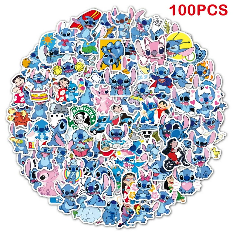 Stitch Stickers for Laptops,50PCS Cartoon Lilo and Stitch