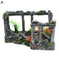 thumbnail image 2 of SPRING PARK Aquarium Decoration Resin Craft Antique Relic Pillar View Fish Tank Landscape Rock Hiding Cave Ornament, 2 of 7