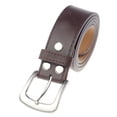 thumbnail image 2 of Womens Thick Wide Stitched Leather Belt - MAP019A - Brown XL, 2 of 3