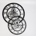 thumbnail image 3 of Diseño de engranajes 3D Número romano Número árabe Reloj de pared Sala de estar Decoración del hotel Reloj de madera sin tictac kenally JJ20151-01, 3 of 6