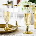 thumbnail image 7 of 36X Wedding Champagne Flute Disposable Plastic Wedding Cup Champagne Glass Drinking Utensils -, 7 of 7