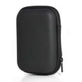thumbnail image 4 of Portable Earphone Carry Case with Zipper Earbud Wired with Zipper Headset Storage Box Organizer Multi-purpose Protection Pouch Office Black, 4 of 8