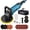 Blue, variant on 6 Inch 1600W Rotary Car Buffer Polisher, 7 Variable Speed 1000-3500 RPM Electric Polisher Waxer with Detachable Handle for Car Boat Sanding Polishing Waxing