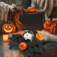 thumbnail image 5 of Fall Candle Rings 9.84inch Maple Leaves Pumpkin Candle Wreaths Candle Holders Small Candlestick Autumn Wreath Rings for Thanksgiving Harvest Halloween Farmhouse Centerpiece Table Decoration, 5 of 7