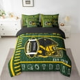 thumbnail image 2 of Erosebridal Vintage Soccer Bedding Sets Twin Size s, Rugby Lovers Bedding Accessories, Football Sport Decor, Reversible, 2 of 5