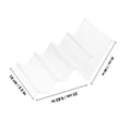 thumbnail image 2 of OULII Purse Display Shelf Acrylic Organization Practical Design for Home Use 1Set, 2 of 8