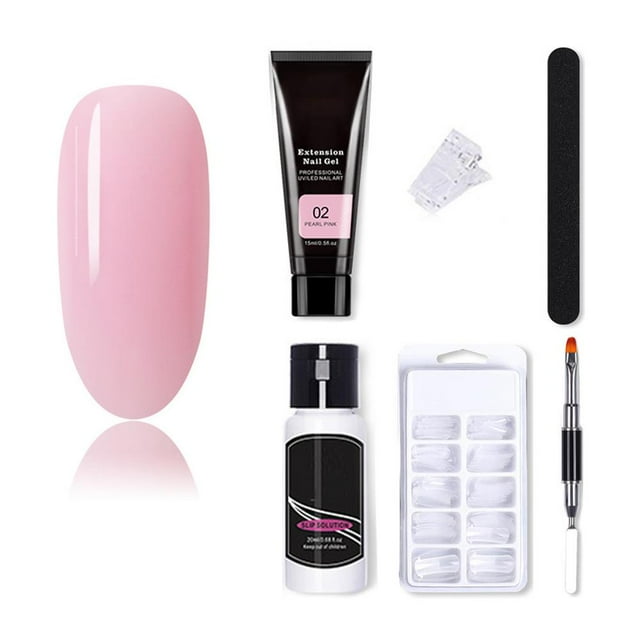 15ML Nails Extension Gel Kit Nail Art Tool Tasteless Durable Nails Extension Builder Gel Set