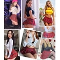 thumbnail image 2 of Minifalda a cuadros de colegiala disfraz de cosplay (M) JM, 2 of 3