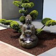 thumbnail image 2 of Angelo Décor 22-inch Buddha Fountain, 2 of 2