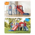 thumbnail image 6 of YUFU 13 in 1 Toddler Slide Swing Set with Golf Drawing Board for Indoor Outdoor Use for Kids Age 1+, 6 of 14