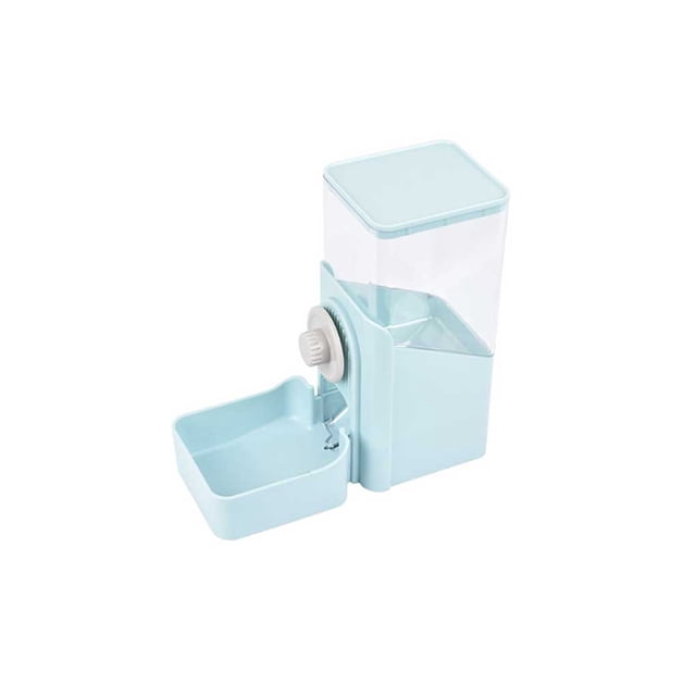 Methold Alimentador de alimentos para mascotas, de agua, tetera de alimentación, dispensador Universal de bebidas para animales, recipiente Suministros para gatos Cian Methold PT004153-02