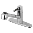 thumbnail image 1 of Kingston Brass GSC881DKLSP Gourmetier Robinet de Cuisine à Poignée Unique, Chrome Poli, 1 of 1
