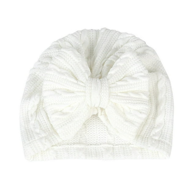Chapeau Bébé Chaud en Polyester Coton Nœud Papillon Bonnet Accessoires