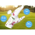 A Pair of Golf Gloves Women Leather with Ball Marker Full Finger/Nail