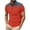 XAA-Red, variant on BiZtdJrK Summer Tee Tops for Men Big and Tall Short Sleeve Golf Shirts Gradient Color Collar Casual T Shirt Fashion Street Tees Birthday Gift Gray XL