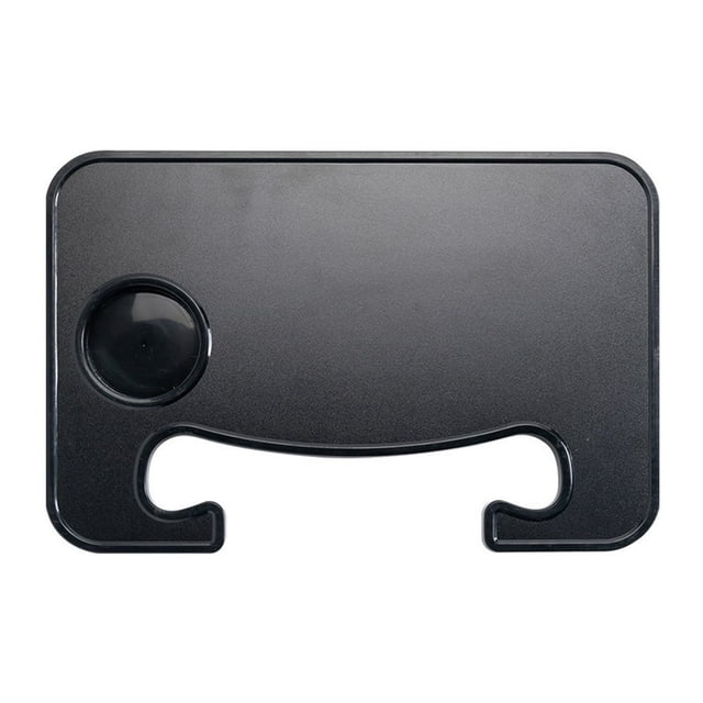 Steering Wheel Desk with Cup Holder Stable Easy to Install Hanger Design Multi-function Car Plate Non-slip Steering Wheel Laptop