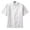 WHITE, variant on Edwards Garment Classic Short Sleeves Chef Coat with Back Mesh, Style 3331