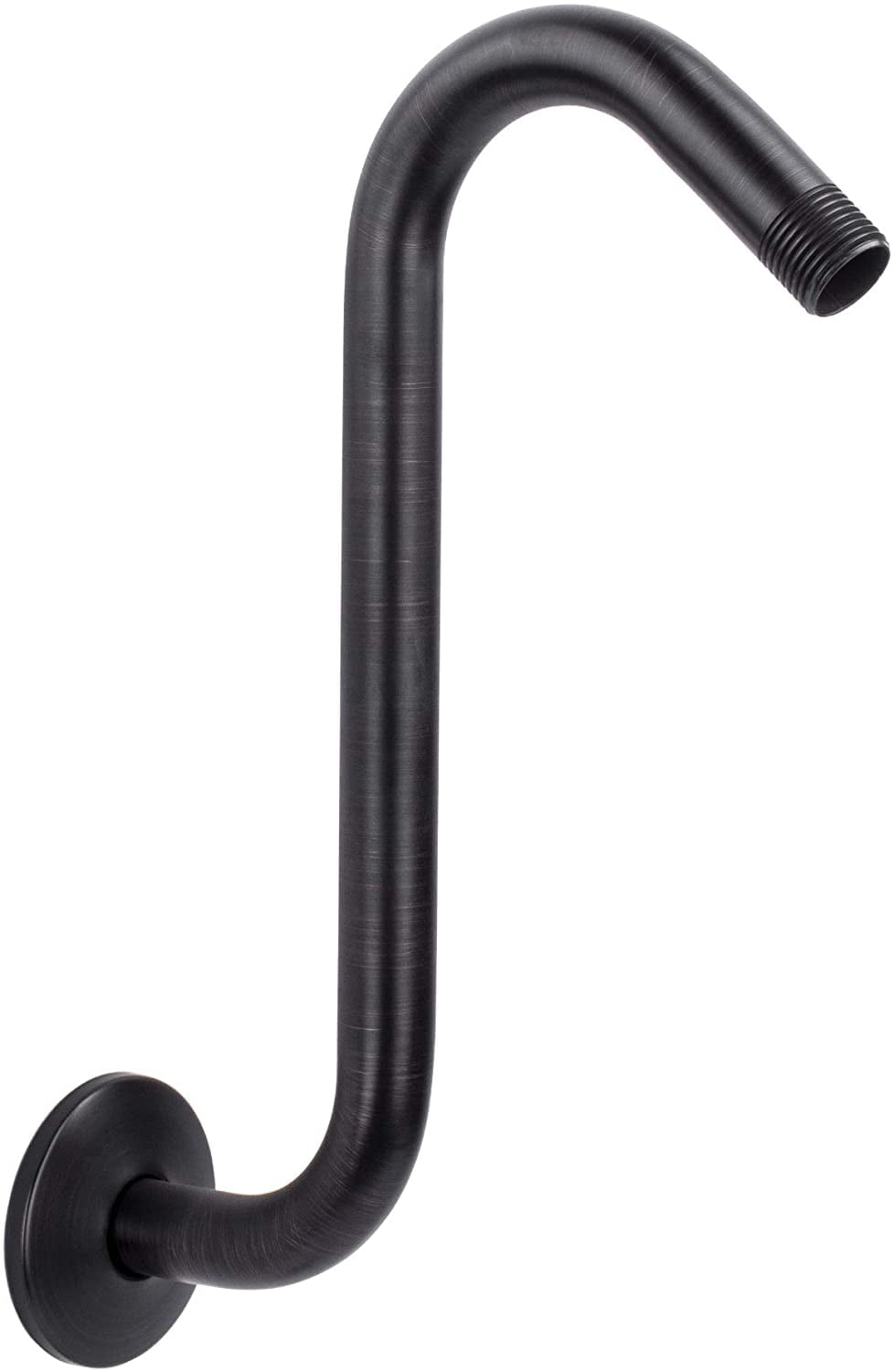 High Rise Shower Arm with Flange,"S" Shaped Shower Head Extension Arm
