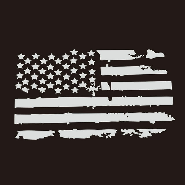 Yeacher Car Exterior Hood Stickers USA Flag Decal Vinyl For Jeep Wrangler Durable Auto Decoration Sticker