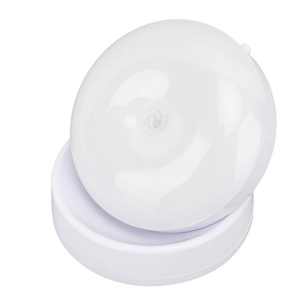 Luz Nocturna, Luces Con Sensor de Movimento, Lámpara de Pared de Inducto Giratoria Recargable de 360 Grados, Luz Nocturna Dirigida por Baña, Dormitorio, Pasillo, Cocina