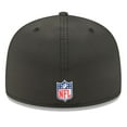 thumbnail image 4 of Men's New Era Black Philadelphia Eagles 2025 Sideline  59FIFTY Fitted Hat, 4 of 5